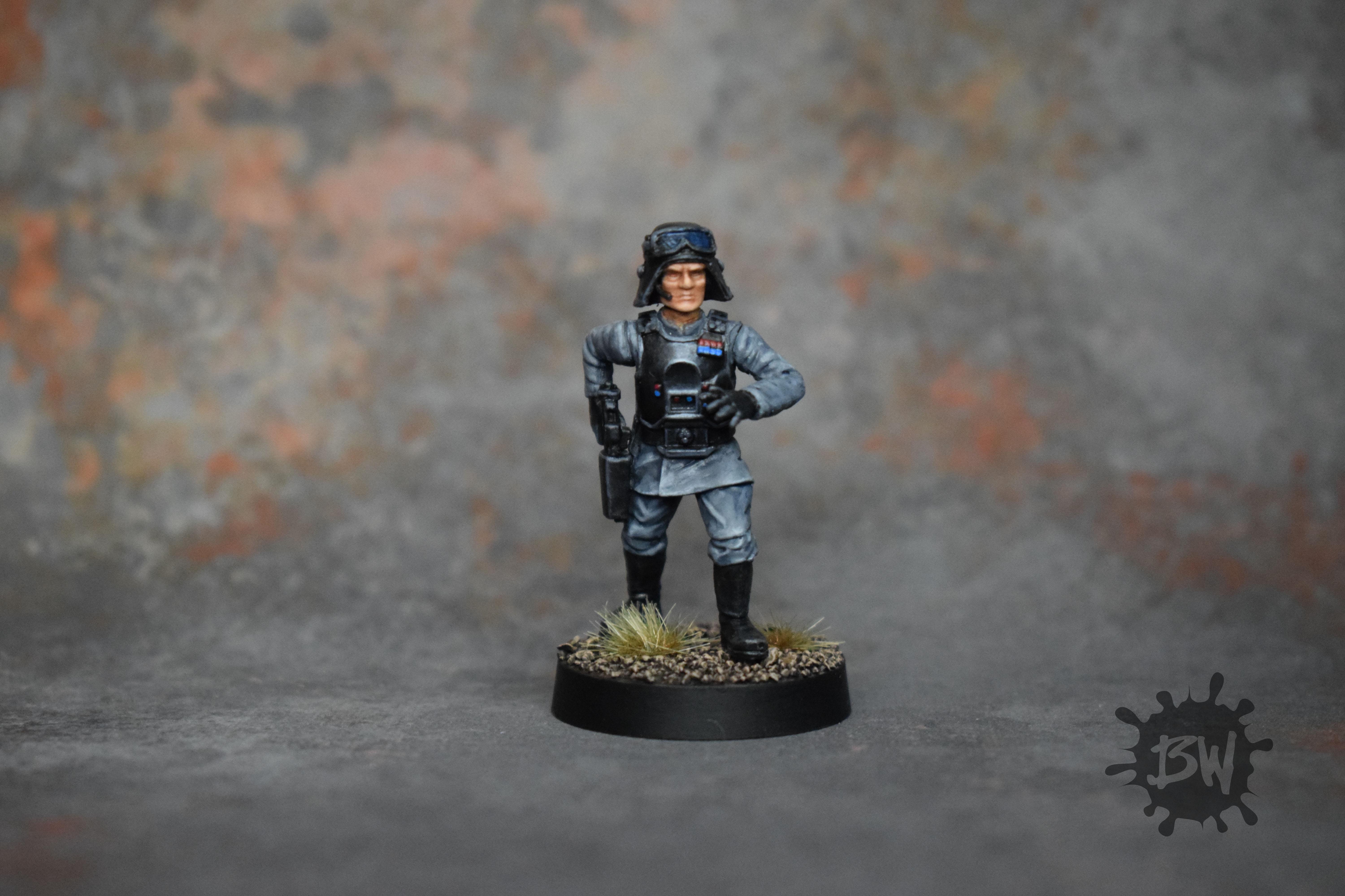 Bw, Ffg, General Veers, Painting, Star Wars Legion General Veers